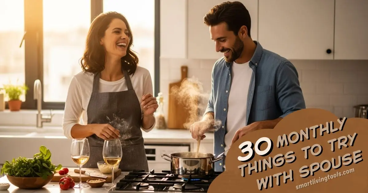 30 Fun Things to Try with Your Spouse Once a Month